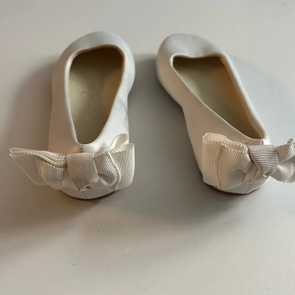 J. Crew Crewcuts Bridal Graduation Grosgrain Ribbon Bow Back Ballet Party